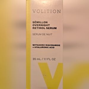 Brand New Volition Semillon Overnight Retinol Serum 1.1 FL OZ